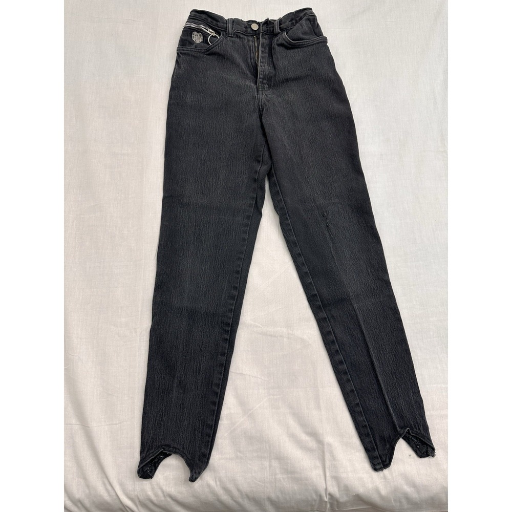 Gitano Express Stretch Kids Skinny Pants Size‎ 5-6  Junior Black